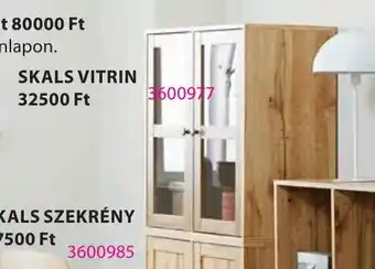 JYSK Skals vitrin ajánlat