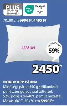 JYSK Nordkapp párna ajánlat
