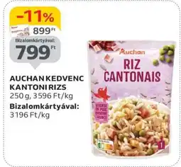 Auchan Auchan kedvenc kantoni rizs ajánlat