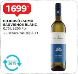 Bujdosó csomó sauvignon blanc