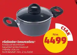 PENNY Főzőedény üvegfedővel ajánlat