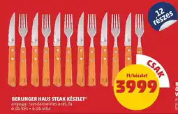 PENNY Berlinger haus steak készlet ajánlat