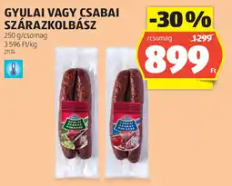 Gyulai vagy csabai szárazkolbász