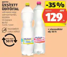 ALDI Aquitas ízesített üdítőital ajánlat