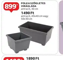 Auchan Polkaszögletes virágláda ajánlat