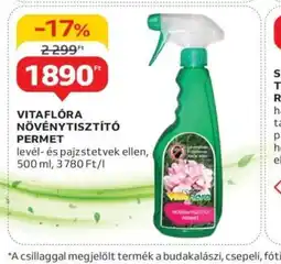 Auchan Vitaflora Növénytisztító Permet ajánlat