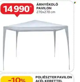 Auchan Árnyékoló pavilon ajánlat