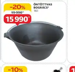 Auchan Öntöttvas bogrács ajánlat