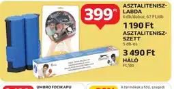 Auchan Asztalitenisz-labda ajánlat