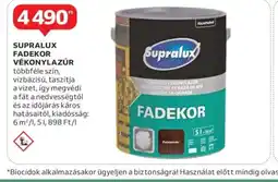 Auchan Supralux Fadekor ajánlat