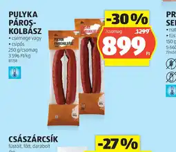 ALDI Pulyka Páros-Kolbász ajánlat