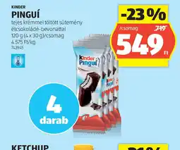 ALDI Kinder Pingui ajánlat