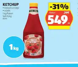 ALDI Ketchup ajánlat