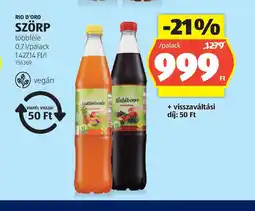 ALDI Rio D'Oro Szörp ajánlat