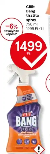 Tesco Cillit Bang tisztító spray ajánlat