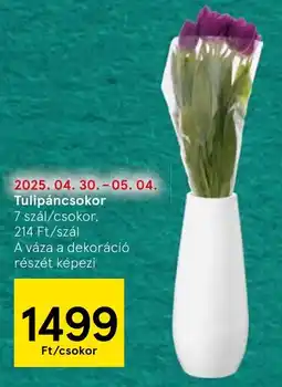 Tesco Tulipáncsokor ajánlat