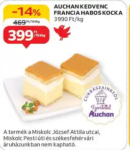 Auchan Auchan kedvenc francia habos kocka ajánlat
