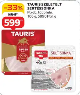 Auchan Tauris szeletelt sertéssonka ajánlat