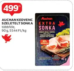 Auchan Auchan kedvenc szeletelt sonka ajánlat