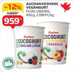 Auchan Auchan kedvenc vegángurt ajánlat