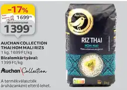 Auchan Auchan collection thai hom mali rizs ajánlat