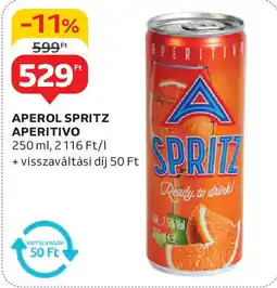 Auchan Aperol spritz aperitivo ajánlat