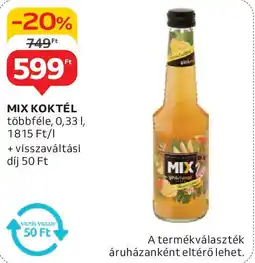 Auchan Mix koktél ajánlat