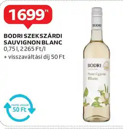 Bodri szekszárdi sauvignon blanc