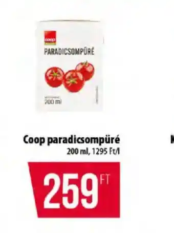 Coop Coop paradicsompüré ajánlat