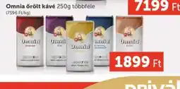 PRIVÁT Omnia őrölt kávé ajánlat