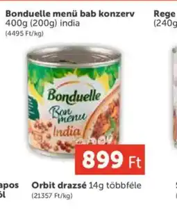 PRIVÁT Bonduelle menü bab konzerv ajánlat