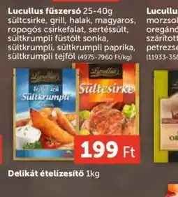 PRIVÁT Lucullus fűszers ajánlat