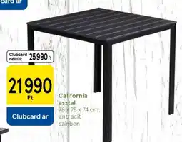 Tesco California asztal ajánlat