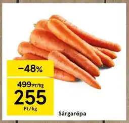 Tesco Sárgarépa ajánlat
