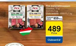Tesco Pick Szalametti szalámi ajánlat