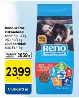 Tesco RENO Száraz kutyaeledel ajánlat