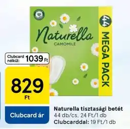 Tesco Naturella Tisztasági Betét ajánlat