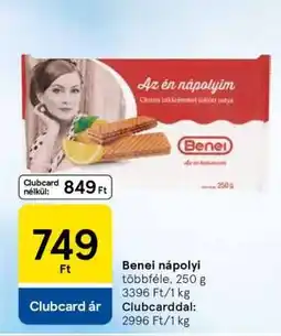 Tesco Benei Nápolyi ajánlat