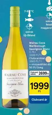 Tesco Wairau Cove Marlborough Sauvignon Blanc ajánlat