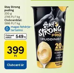 Tesco Stay Strong puding ajánlat