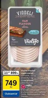 Tesco Violife Viodeli vegán szelet ajánlat