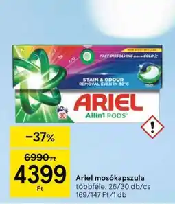Tesco ARIEL Mosókapszula ajánlat