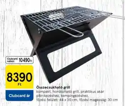 Tesco Összecsukható grill ajánlat