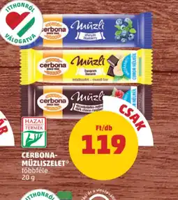 PENNY Cerbona Müzliszelet ajánlat