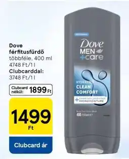 Tesco Dove férfitusfürdő ajánlat