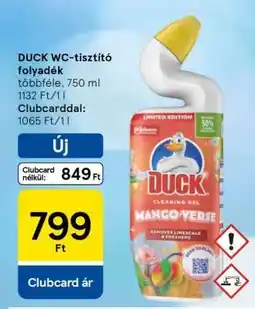 Tesco DUCK WC-TISZTÍTÓ FOLYADÉK ajánlat