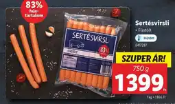 Lidl SERTÉSVIRSLI ajánlat