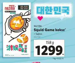 Lidl NAZIBA Squid Game keksz ajánlat