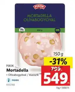 Lidl Mortadella ajánlat