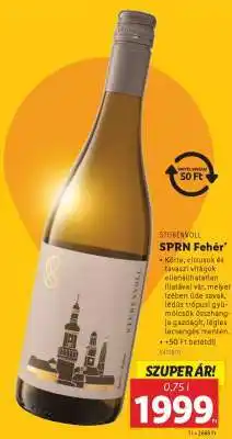Lidl STUBENVOLL SPRN Fehér ajánlat